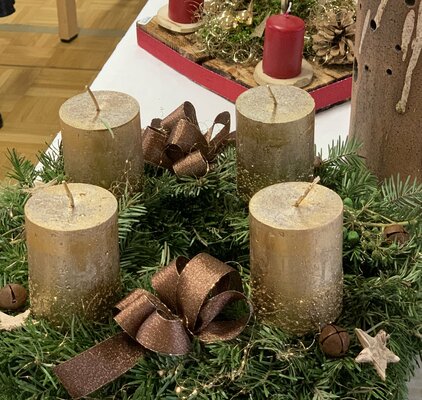 Adventkranz der Lebenshilfe